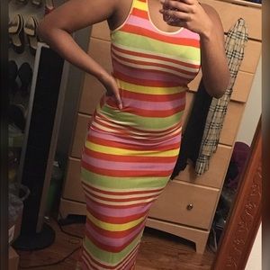 Striped Maxi Dress